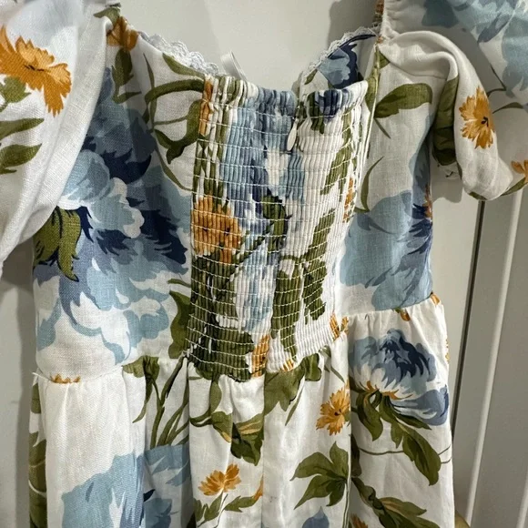 REFORMATION MARELLA LINEN DRESS BOTANIST 10
Size 6 - Picture 6 of 7